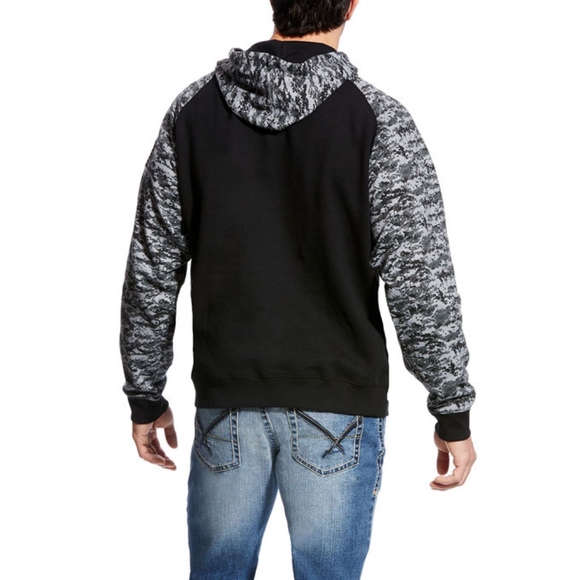 Ariat Patriot Digi Camo Hoodie - Picture 2 of 3